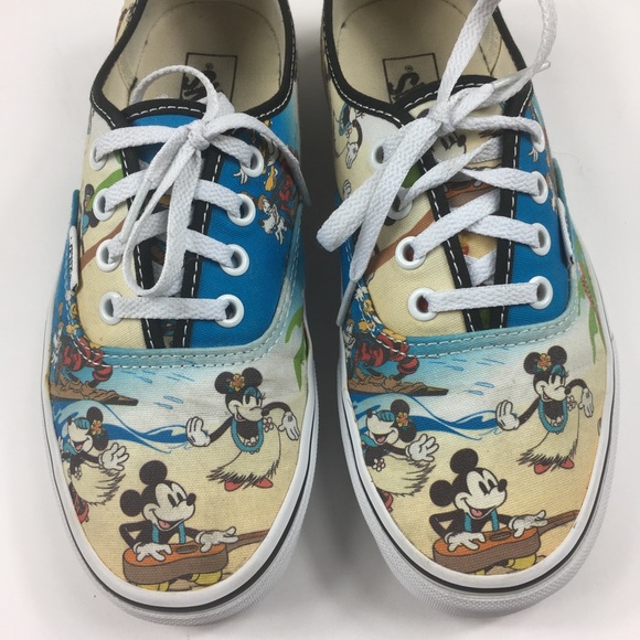 SOLD-Vans X Disney Mickey & Minnie Mouse Aloha 7.5 - Picture 3 of 8